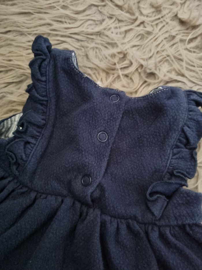 Robe en maille fantaisie à volants et poches 9mois - photo numéro 5