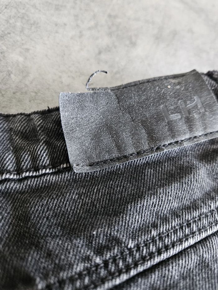 Jean wide leg femme - Taille 32 / XXS - La Halle - Noir gris - photo numéro 9