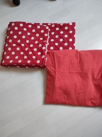 Housse de couette avec taie d'oreiller et drap housse