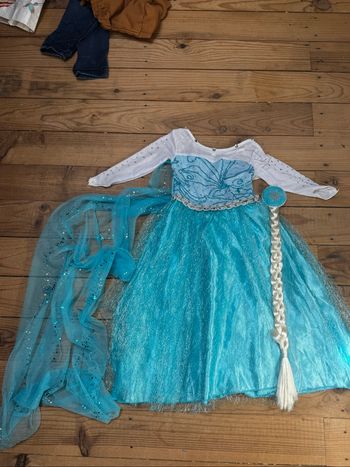 Déguisement reine des neiges taille 100