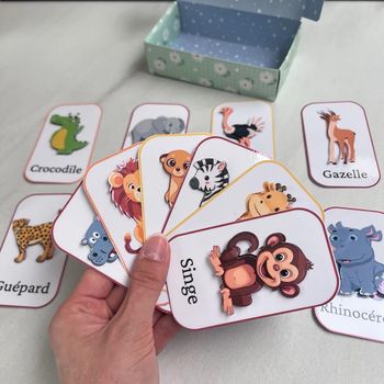 Jeu animaux de la savane