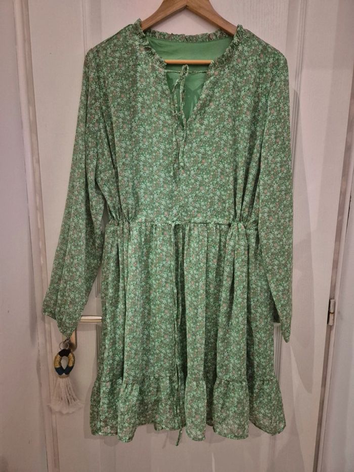Robe fleurie #bohème #printemps#été 44 - photo numéro 3