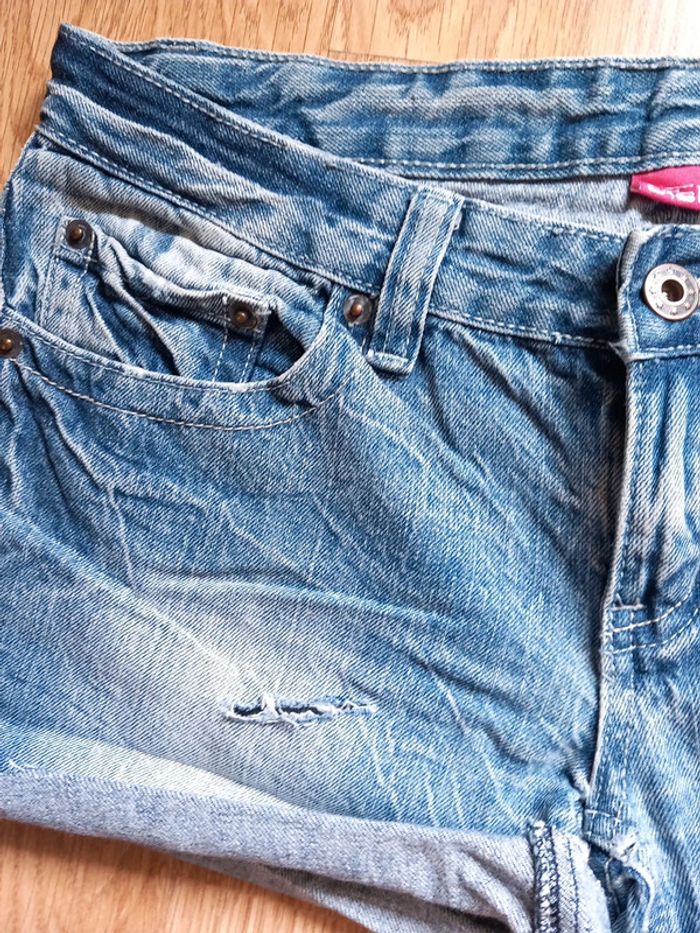 😴short jeans T34 S1SM1X - photo numéro 3