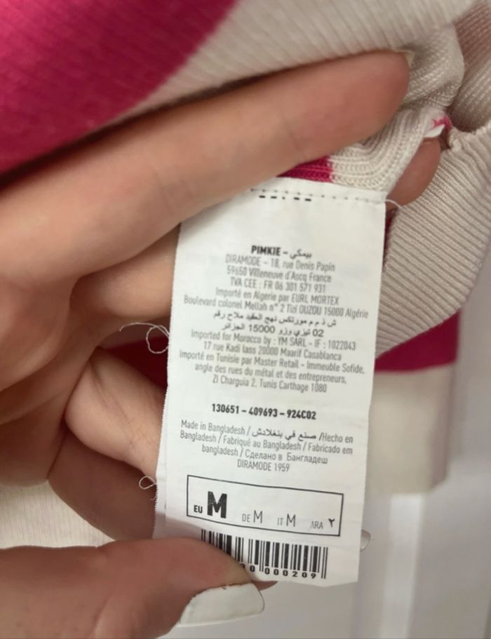 Pull léger marinière - Pimkie - Taille M - photo numéro 3