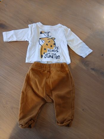 Ensemble bébé garçon 1 mois