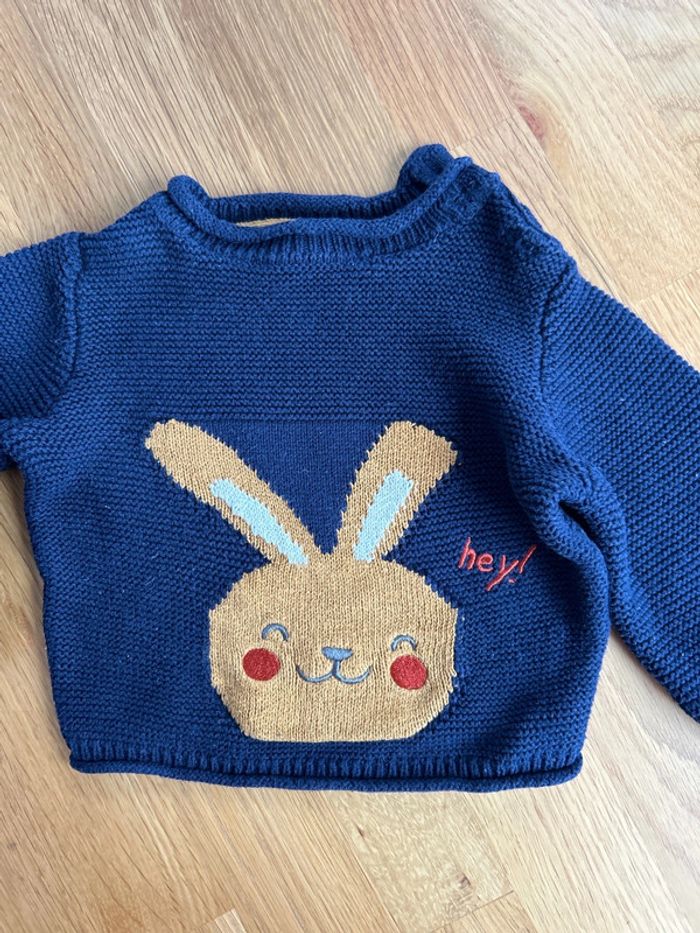 Tex baby - Pull bébé - taille 6 mois - photo numéro 2