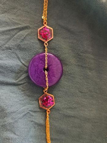 Bracelet résine epoxy