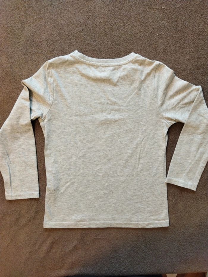 Tee-shirt manche longue "game over" 6 ans 114-119cm - photo numéro 4