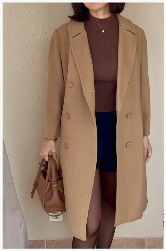 Manteau Hermès beige 40 - photo numéro 2