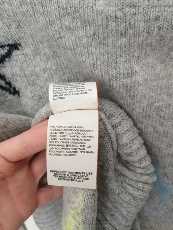 Pull motifs étoiles A1204 - photo numéro 8