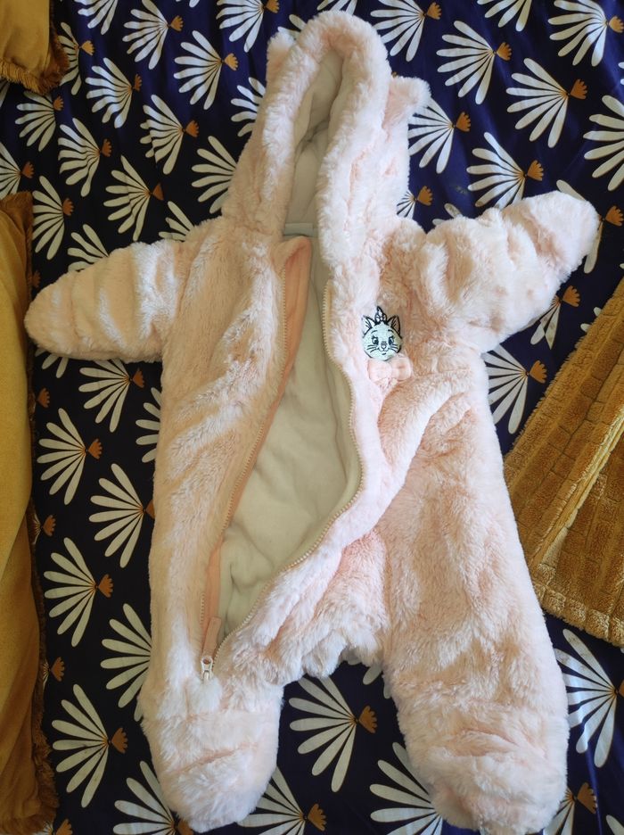 Combi-pilote bébé rose - photo numéro 3