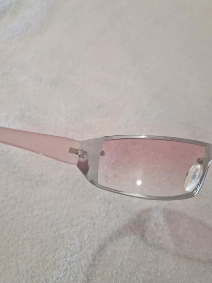 Lunettes de soleil rose teintées | Rétro Années 2000 - photo numéro 5