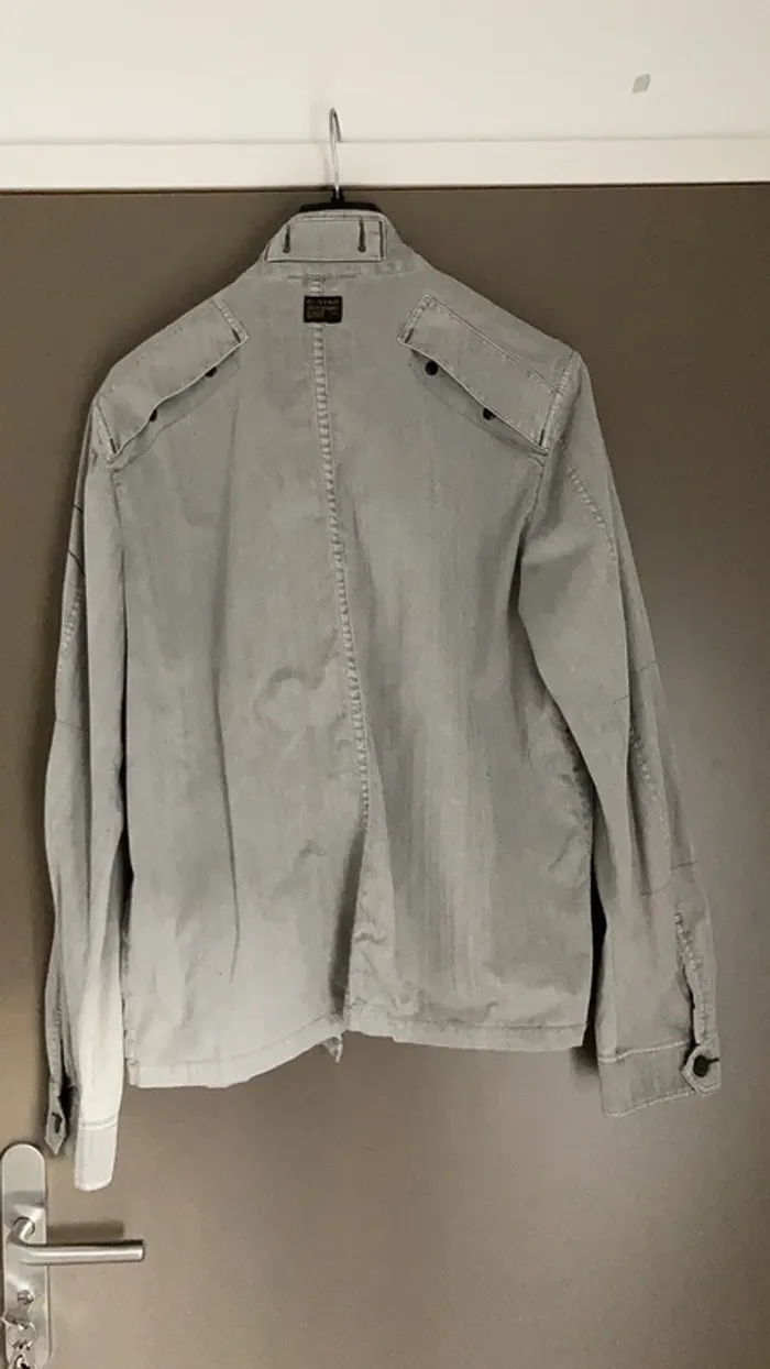 Blouson homme G-Star raw gris clair XL - photo numéro 6