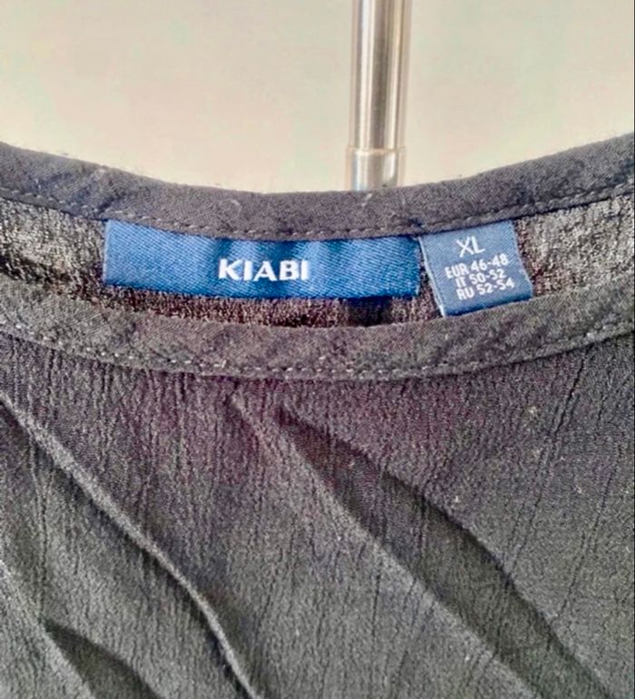 T-shirt fluide avec bande colorée sur manches - photo numéro 2