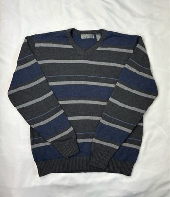 Pull col V Oscar de la Renta taille L homme très bon etat 