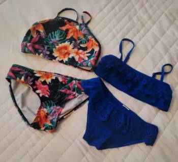 Lot maillot de bain 6/7 ans Fille 2p