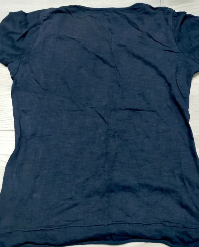 T shirt drapeau peace and love marine 38 M - photo numéro 6