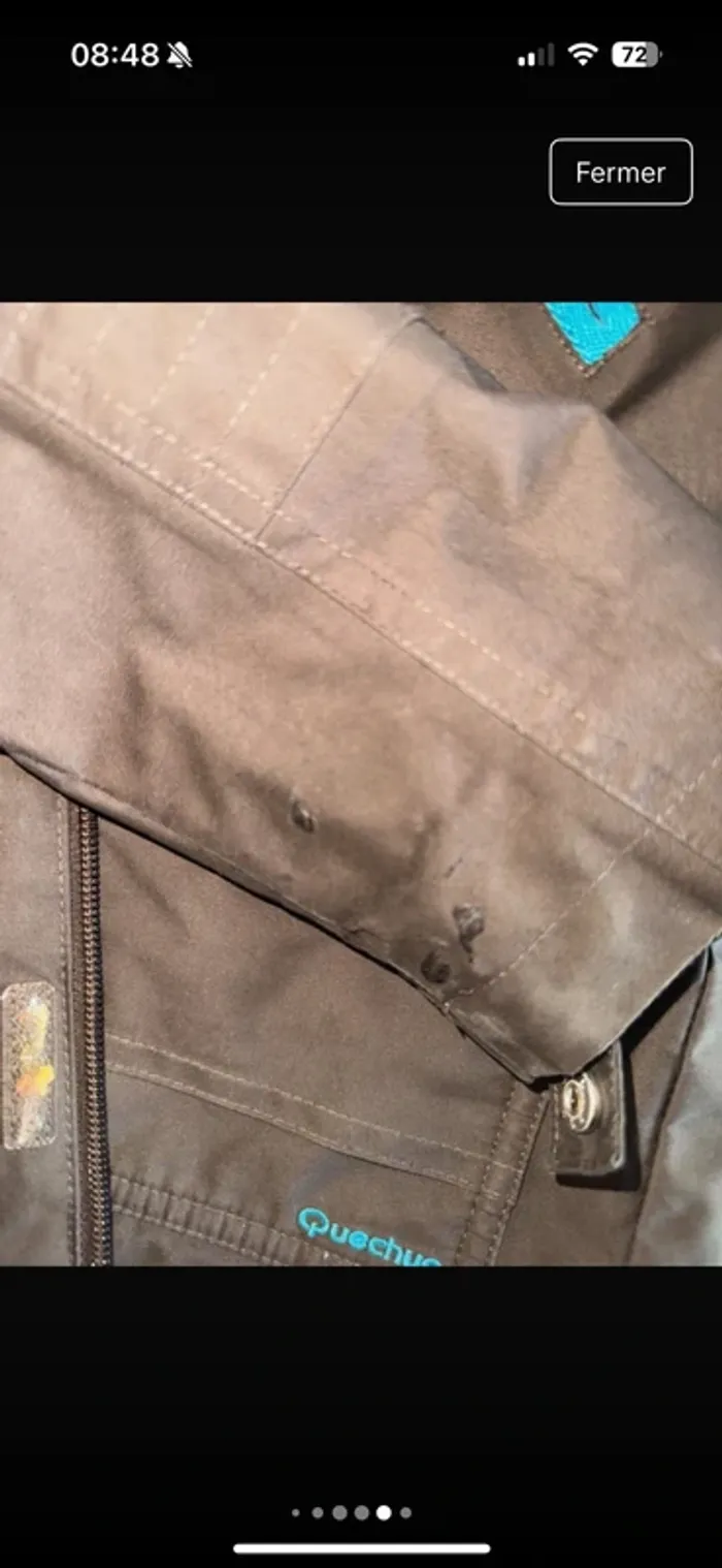Imperméable doublé 4 ans - photo numéro 5