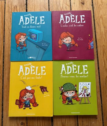 Lot livres mortelle adele