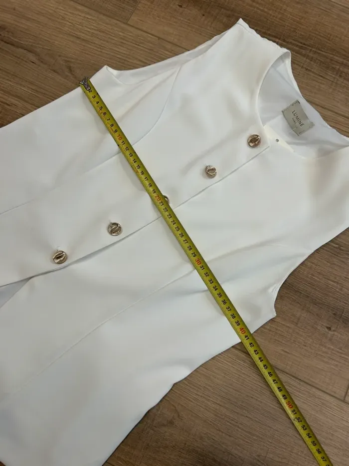 gilet femme veste blazer veste sans manches femme taille M taille 38 - photo numéro 8