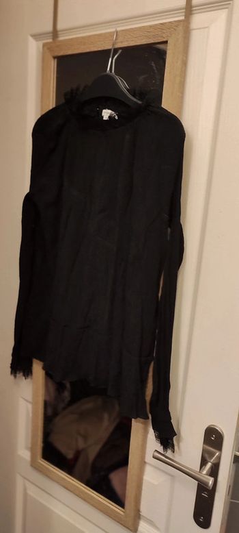 Blouse détail dentelle