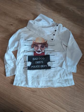 T-shirt col roulé 4 ans