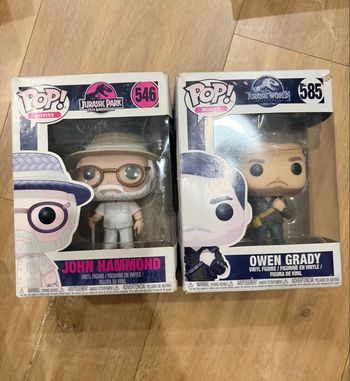Funko pop jurassic Park 