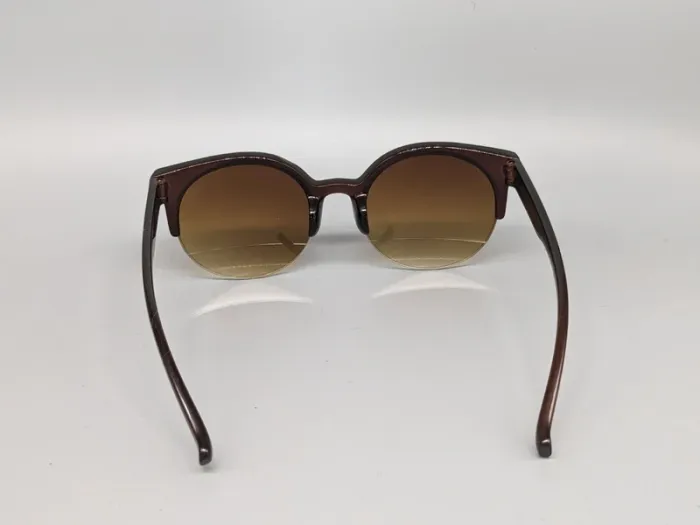 Lunettes de soleil rétro - marron - photo numéro 5