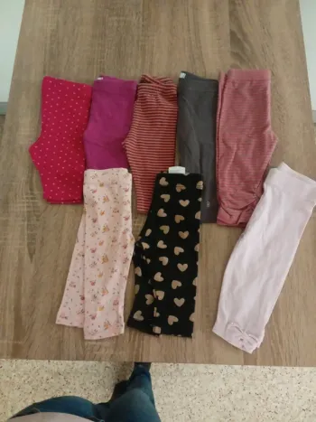 🌹lot de legging court/ long 3 mois 🌹