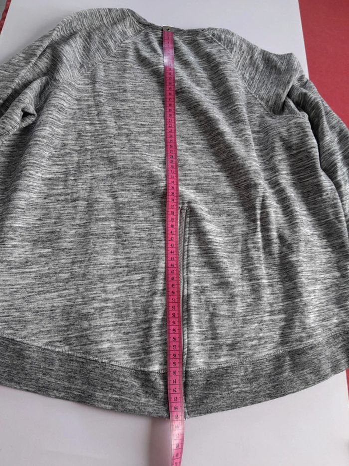 Sweat Hard rock gris chiné avec guitares - photo numéro 10