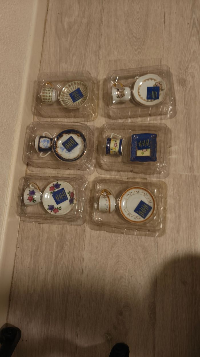 Lot de mini tasse à café