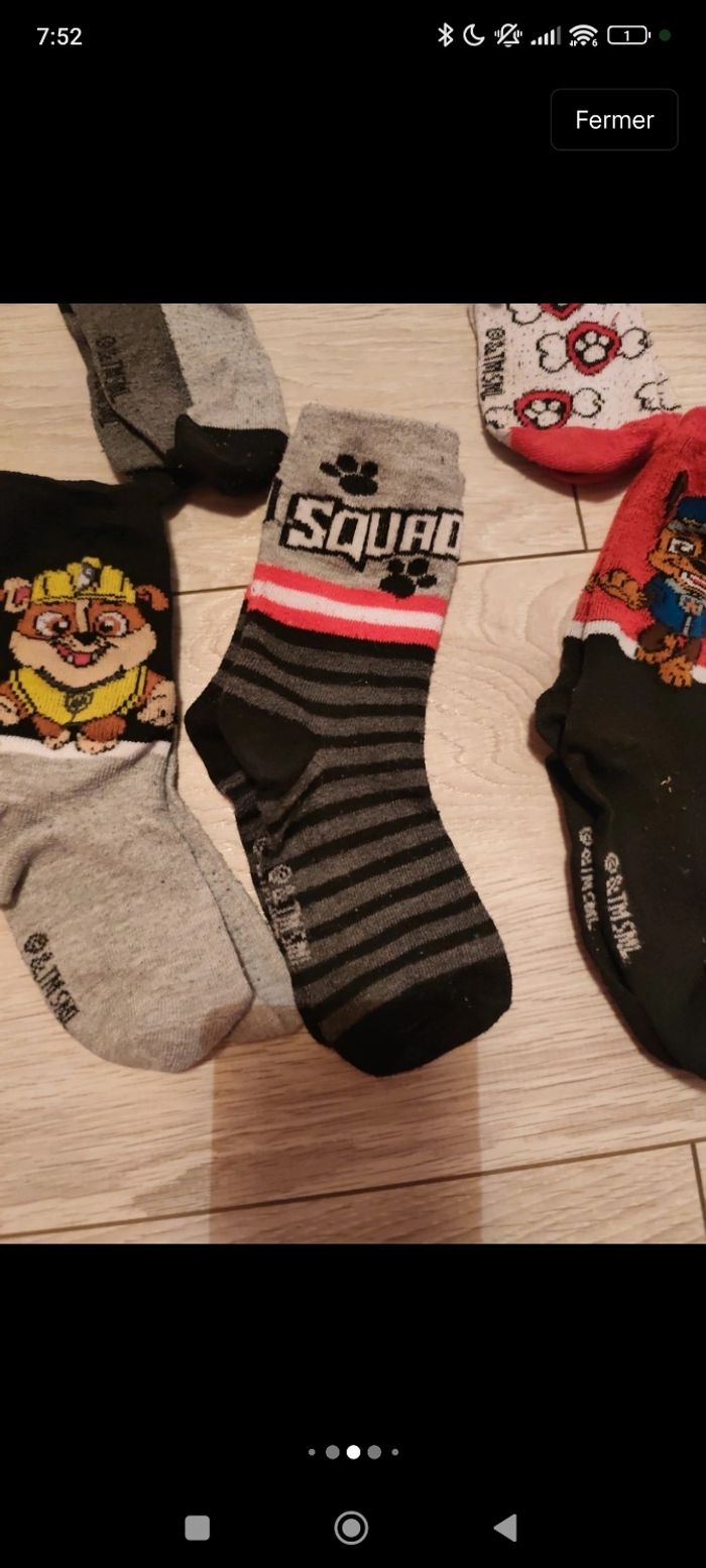 Lot de 8 paires de chaussettes garçon 27/30 - photo numéro 5