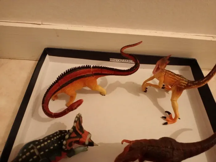 Lot de 7 dinosaures puzzles à monter en 3 D - photo numéro 5