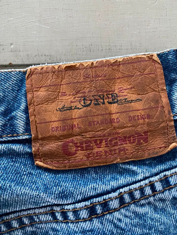 Jeans vintage Chevignon bleu W 29 US soit 36 France - photo numéro 7