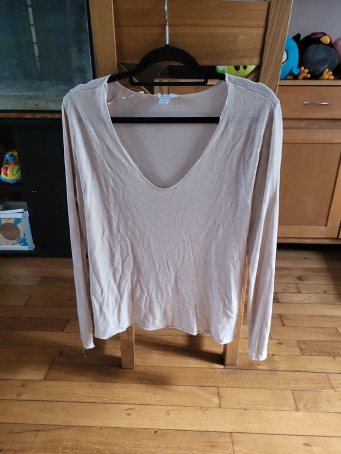 Pull fin beige
