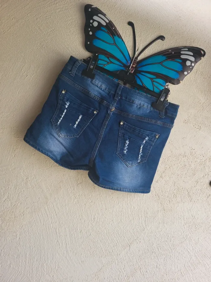 Short en jean - photo numéro 6