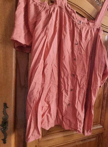 Blouse corail kiabi neuve 50 52