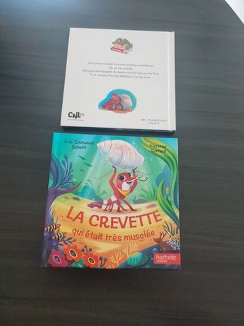 La crevette qui étais très musclée