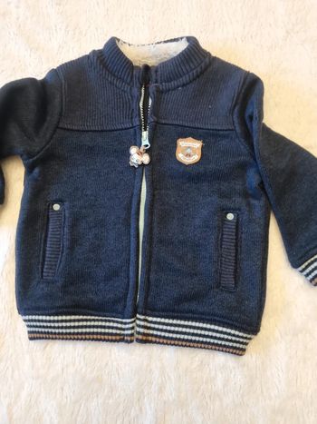 Gilet molletonné sergent major