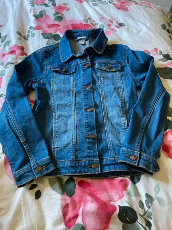 Veste en jean bleu foncée Cyrillus