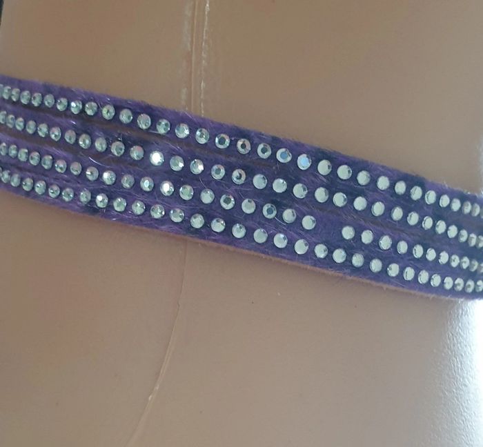 🩷 Tour de cou avec strass #emyfleury_bijoux - photo numéro 3