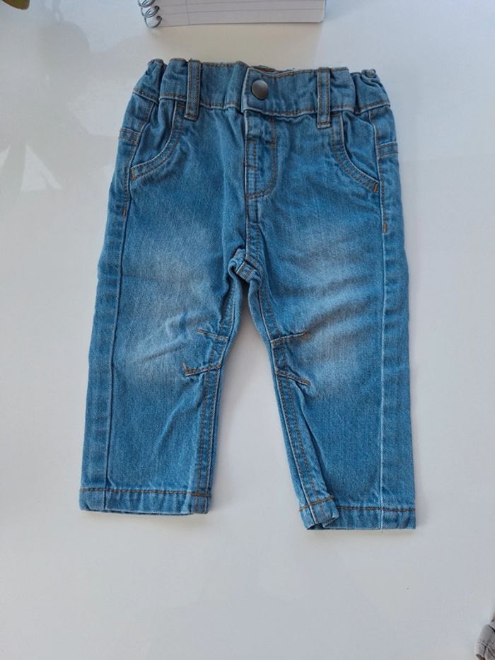 Lot 4 pantalons jeans 6 mois - photo numéro 8