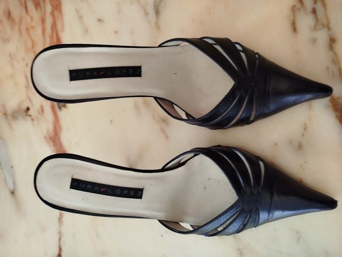 Mules cuir Pura Lopez - photo numéro 4
