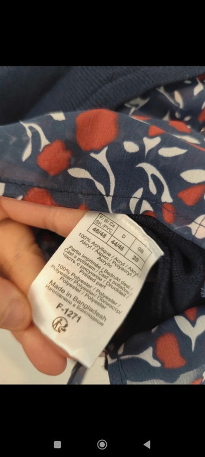Pull chemise bimatière taille 46/48 Blancheporte - photo numéro 5