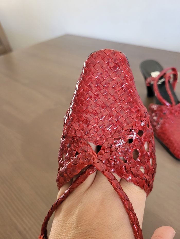 Chaussures à talon vintage pierre cardin 35 - photo numéro 5