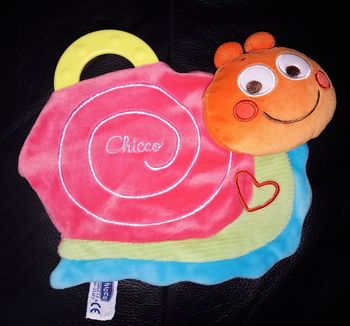 Doudou plat escargot chicco