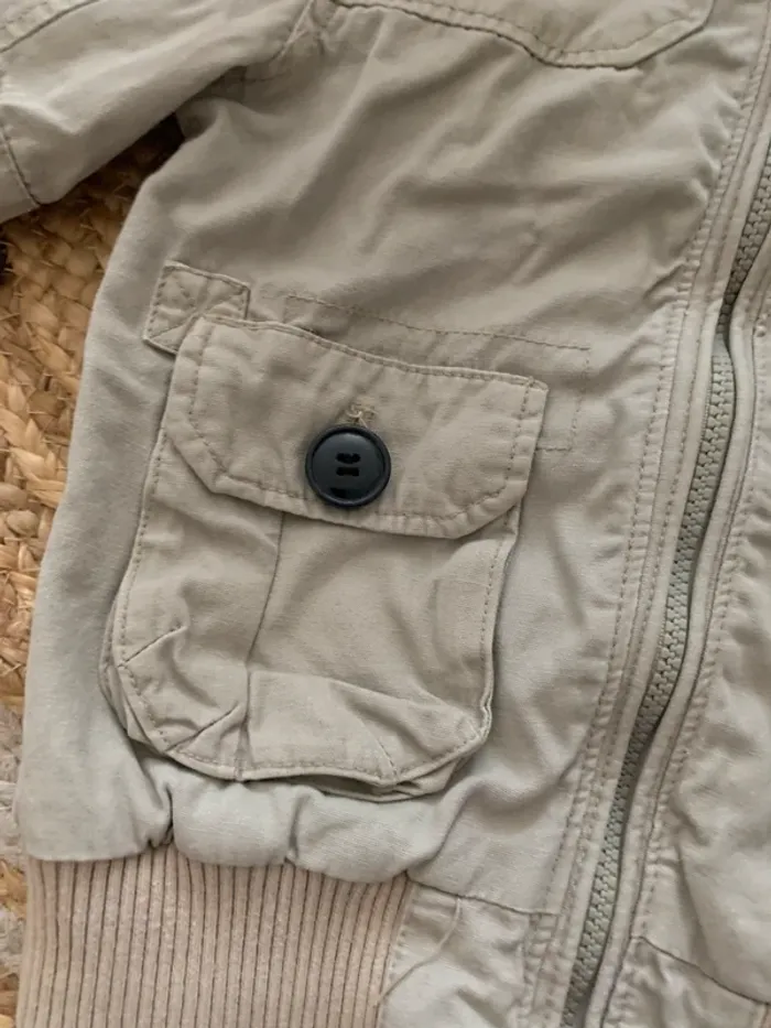 Blouson crème - photo numéro 5