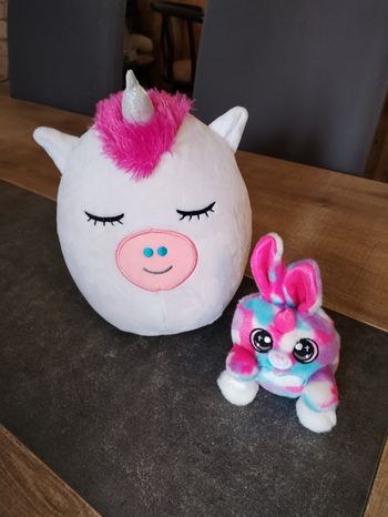 Lot peluches fille
