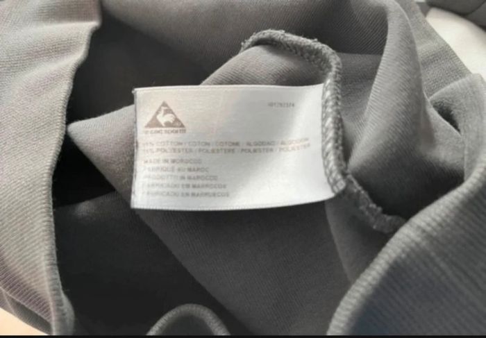 Pull blanc et gris le coq sportif - photo numéro 5
