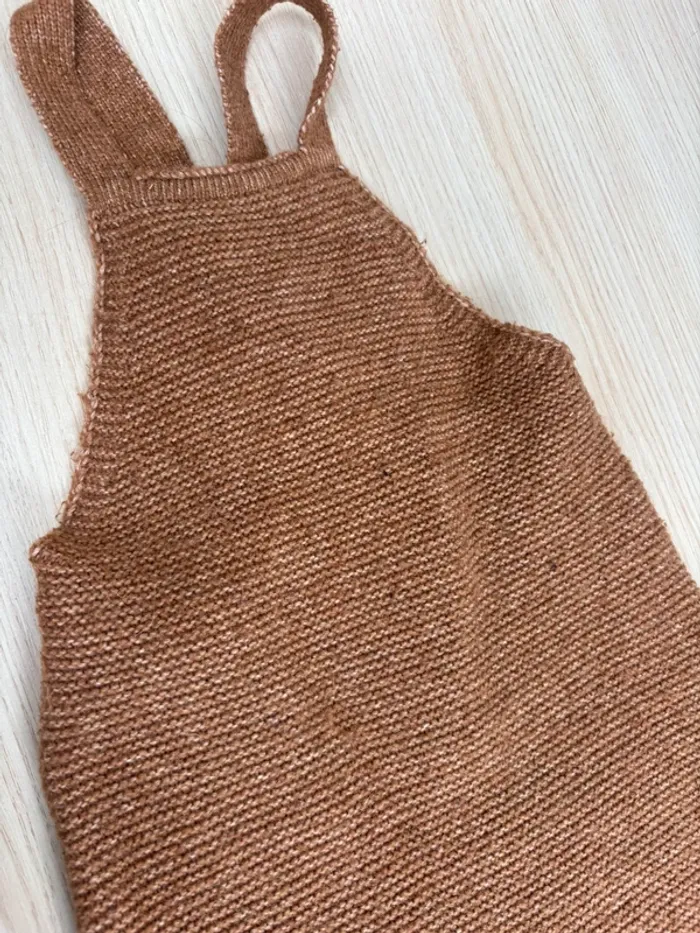 Salopette combinaison en maille Kiabi taille 36 mois - photo numéro 2